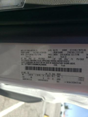 Photo 10 from auction – 2021 FORD TRANSIT T- with VIN 1FTBR1Y88MKA24846
