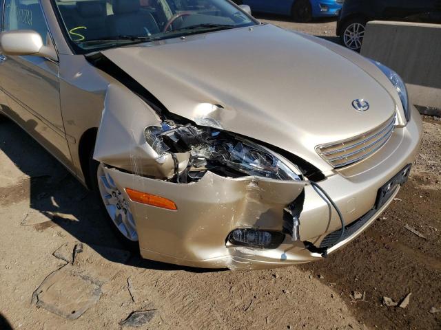 Photo 9 from auction – 2003 LEXUS ES 300 with VIN JTHBF30G230101856