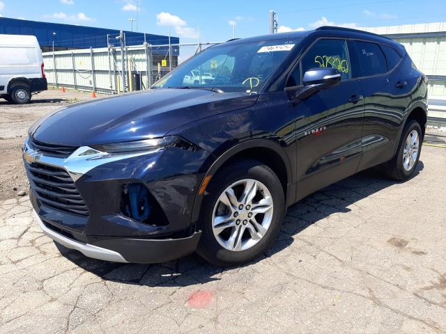 Photo 2 from auction – 2020 CHEVROLET BLAZER 1LT with VIN 3GNKBBRA2LS595822
