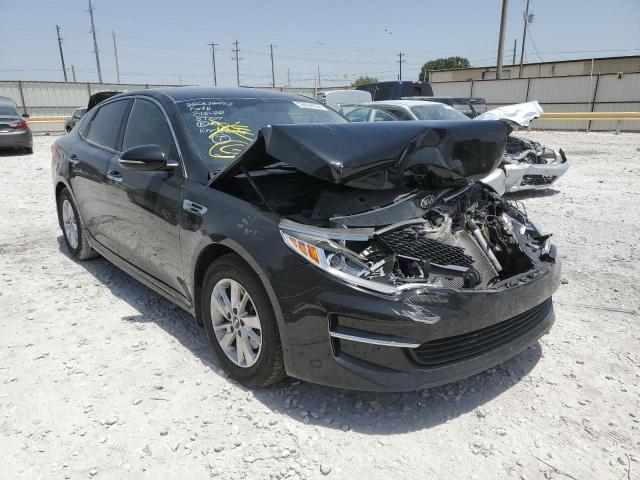 KIA OPTIMA LX 2018 with VIN 5XXGT4L37JG180175 - Photo from auction