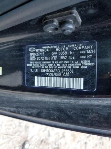 Photo 10 from auction – 2016 HYUNDAI VELOSTER T with VIN KMHTC6AE3GU255581