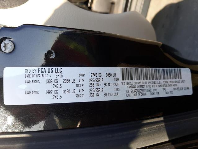 Photo 10 from auction – 2015 DODGE GRAND CARA with VIN 2C4RDGBG9FR711502