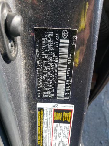 Photo 10 from auction – 2011 TOYOTA CAMRY SE with VIN 4T1BK3EK8BU618866