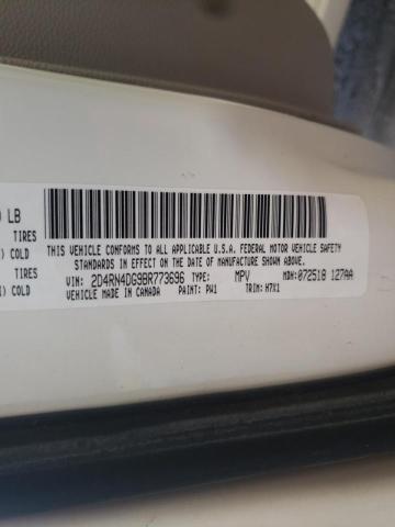 Photo 10 from auction – 2011 DODGE GRAND CARA with VIN 2D4RN4DG9BR773696