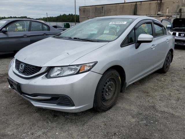 Photo 2 from auction – 2015 HONDA CIVIC LX with VIN 2HGFB2F51FH541678