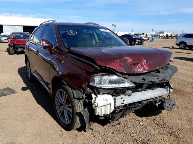LEXUS RX 350 2013 with VIN 2T2ZK1BA7DC109429 - Photo from auction