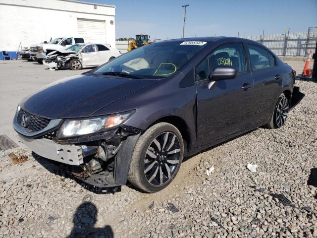 Photo 2 from auction – 2015 HONDA CIVIC EXL with VIN 19XFB2F99FE264047