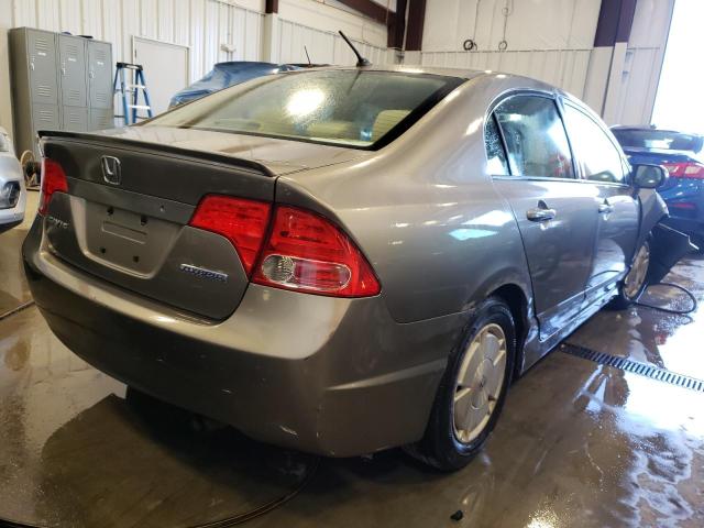 Photo 4 from auction – 2007 HONDA CIVIC HYBR with VIN JHMFA36247S022100