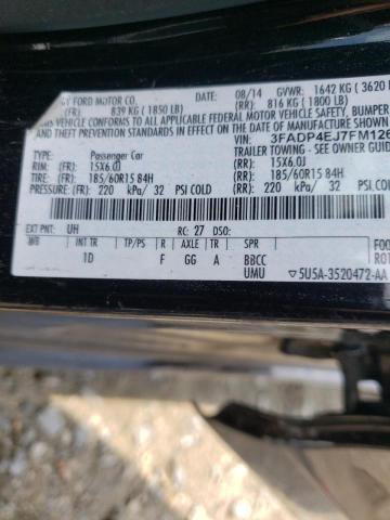 Photo 10 from auction – 2015 FORD FIESTA SE with VIN 3FADP4EJ7FM126213