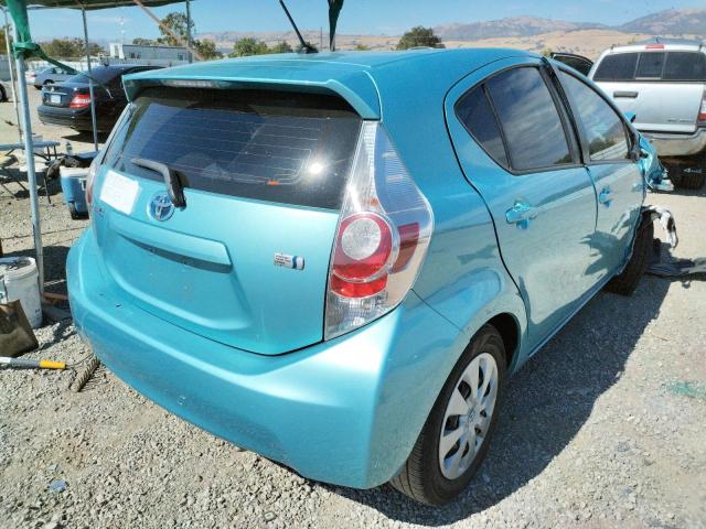 Photo 4 from auction – 2014 TOYOTA PRIUS C with VIN JTDKDTB32E1060885