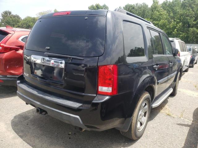 Photo 4 from auction – 2010 HONDA PILOT LX with VIN 5FNYF3H29AB021599