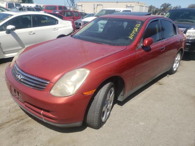 Photo 9 from auction – 2003 INFINITI G35 with VIN JNKCV51E83M010907