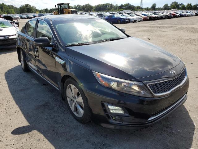 KIA OPTIMA HYB 2015 with VIN KNAGN4ADXF5091683 - Photo from auction