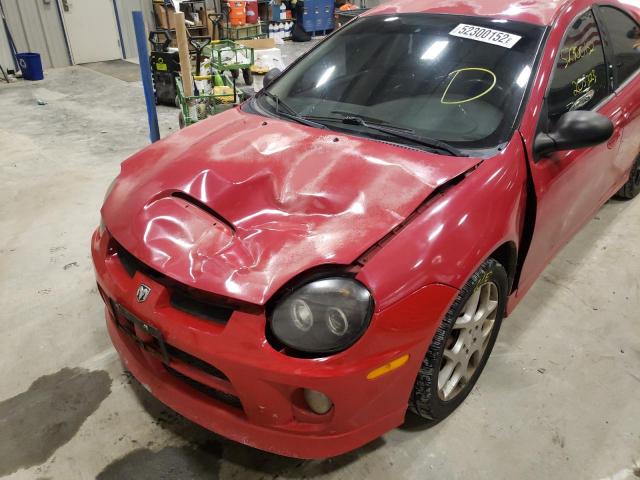 Photo 9 from auction – 2005 DODGE NEON SRT-4 with VIN 1B3ES66SX5D265232