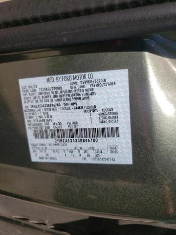 Photo 10 from auction – 2003 FORD WINDSTAR S with VIN 2FMZA53433BB46780