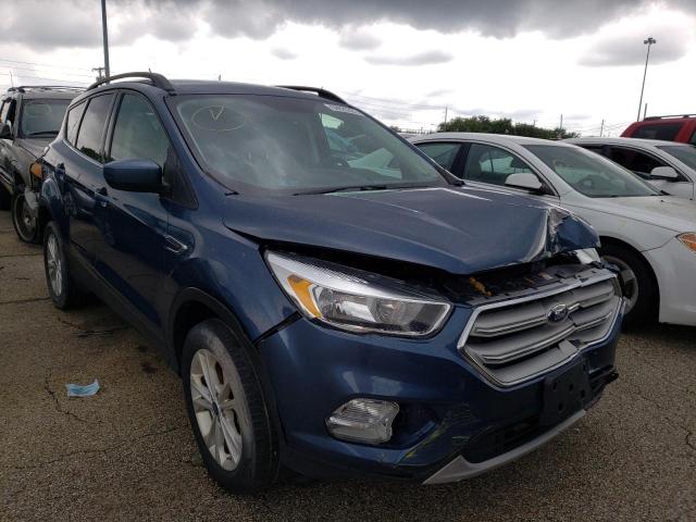 FORD ESCAPE SE 2018 with VIN 1FMCU9GD3JUA80902 - Photo from auction
