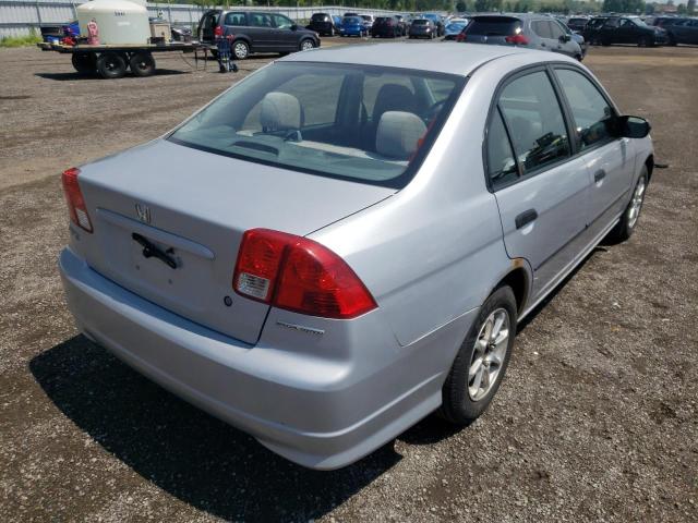 Photo 4 from auction – 2005 HONDA CIVIC DX V with VIN 2HGES16385H003353