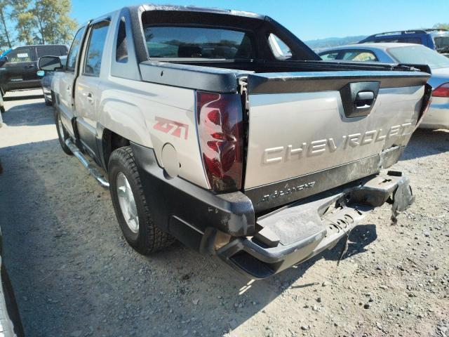 Photo 3 from auction – 2002 CHEVROLET AVALANCHE with VIN 3GNEK13T02G100424