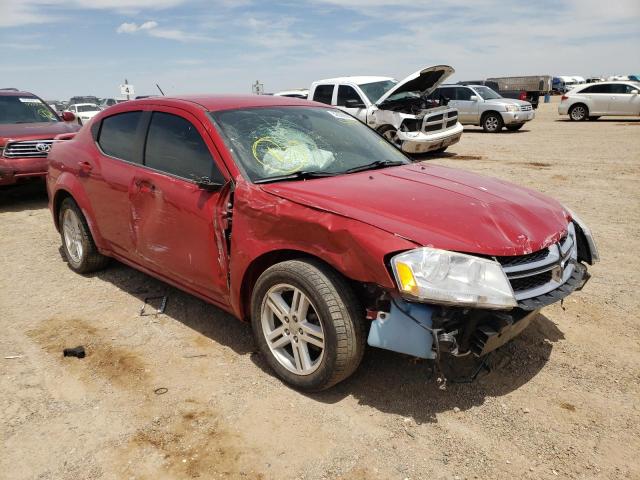 DODGE AVENGER SX 2013 with VIN 1C3CDZCB2DN594493 - Photo from auction