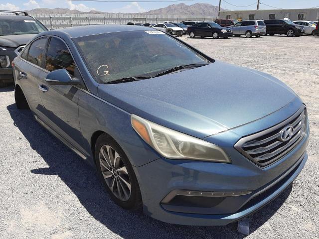 Photo 1 from auction – 2016 HYUNDAI SONATA SPO with VIN 5NPE34AF5GH360269