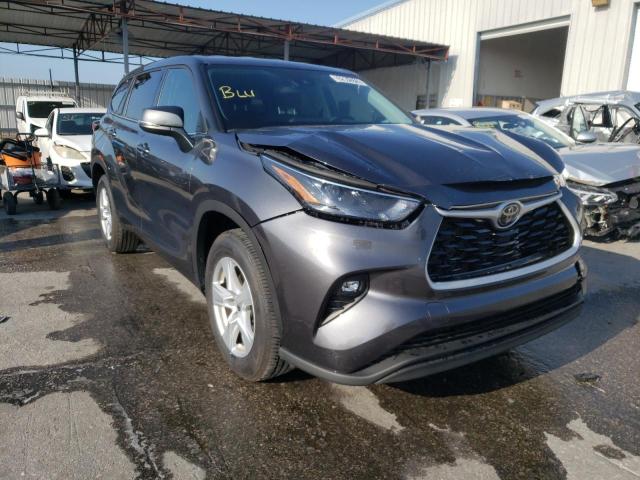TOYOTA HIGHLANDER 2022 with VIN 5TDZZRAH2NS544087 - Photo from auction