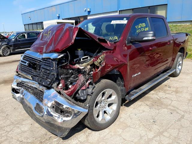 Photo 2 from auction – 2021 RAM 1500 BIG H with VIN 1C6SRFFT7MN784356