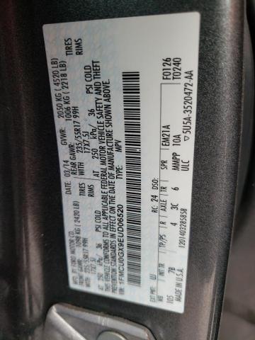 Photo 10 from auction – 2014 FORD ESCAPE SE with VIN 1FMCU0GX9EUD06520