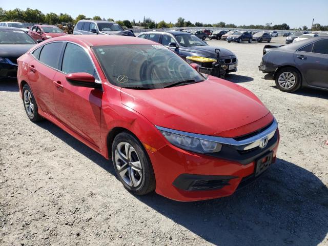 HONDA CIVIC LX 2016 with VIN 2HGFC2F53GH522368 - Photo from auction