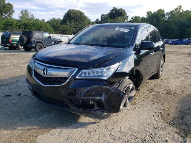 Photo 2 from auction – 2016 ACURA MDX with VIN 5FRYD4H22GB036352