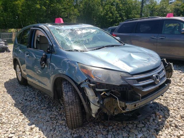 HONDA CR-V EX 2014 with VIN 5J6RM4H55EL022563 - Photo from auction