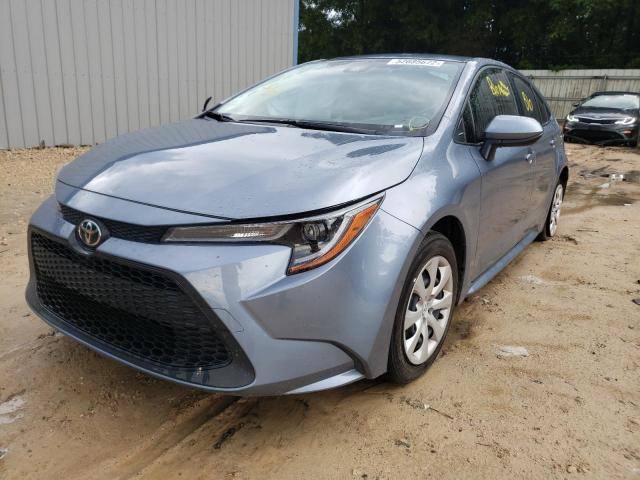 Photo 2 from auction – 2022 TOYOTA COROLLA LE with VIN JTDEPMAE4NJ214851