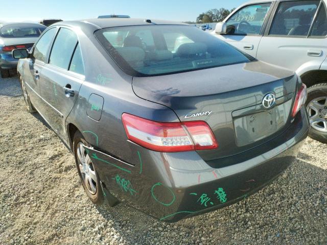 Photo 3 from auction – 2011 TOYOTA CAMRY BASE with VIN 4T4BF3EK3BR199223