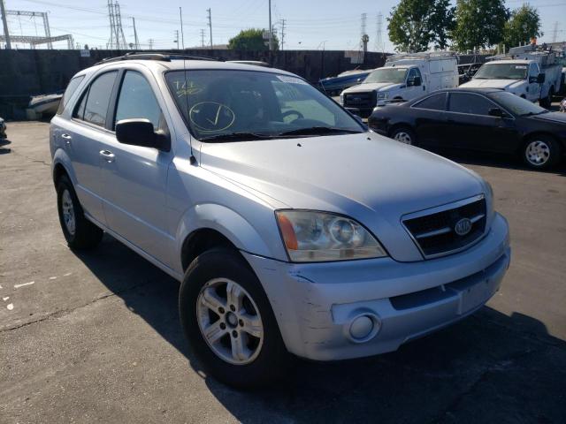 KIA SORENTO EX 2005 with VIN KNDJD733555395262 - Photo from auction
