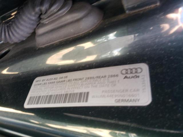 Photo 10 from auction – 2005 AUDI A8 L QUATT with VIN WAUML44E95N016601