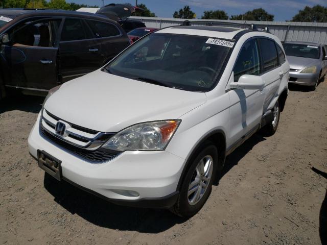 Photo 2 from auction – 2011 HONDA CR-V EXL with VIN 5J6RE3H76BL014489