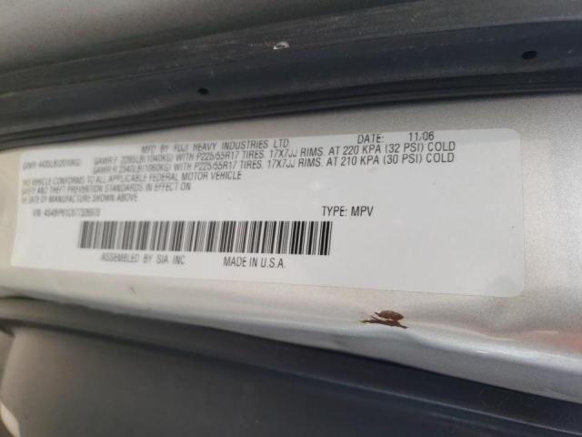 Photo 10 from auction – 2007 SUBARU LEGACY OUT with VIN 4S4BP61C677326978