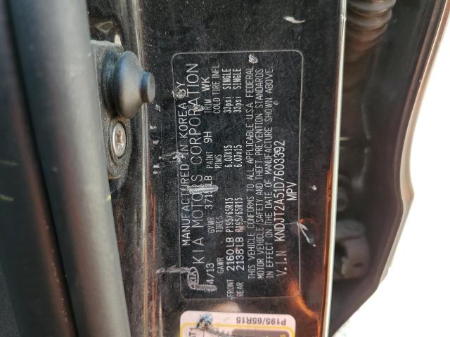 Photo 10 from auction – 2013 KIA SOUL with VIN KNDJT2A51D7603392
