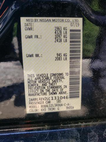 Photo 10 from auction – 2020 NISSAN ALTIMA SL with VIN 1N4BL4EV2LC131046