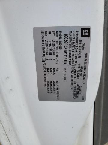 Photo 10 from auction – 2010 CHEVROLET EXPRESS G2 with VIN 1GCZGFBA1A1114466