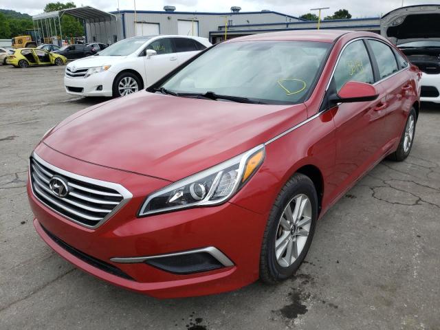 Photo 2 from auction – 2017 HYUNDAI SONATA SE with VIN 5NPE24AF6HH502357