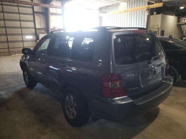 Photo 3 from auction – 2005 TOYOTA HIGHLANDER with VIN JTEEP21A350096102