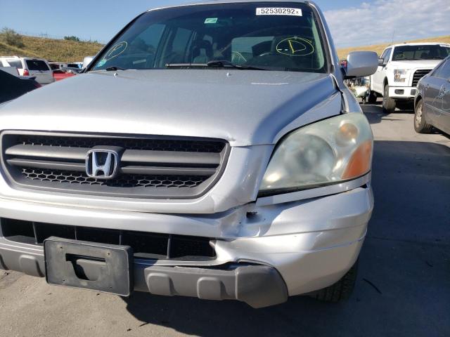 Photo 9 from auction – 2005 HONDA PILOT EXL with VIN 2HKYF18645H542020