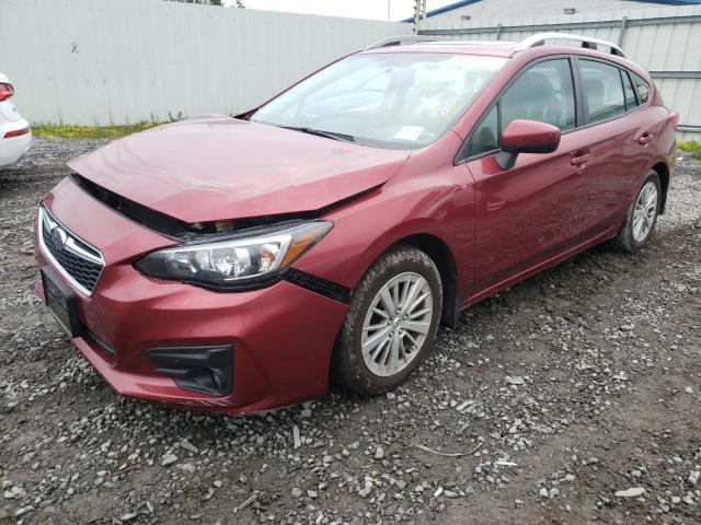 Photo 2 from auction – 2018 SUBARU IMPREZA PR with VIN 4S3GTAD6XJ3729035