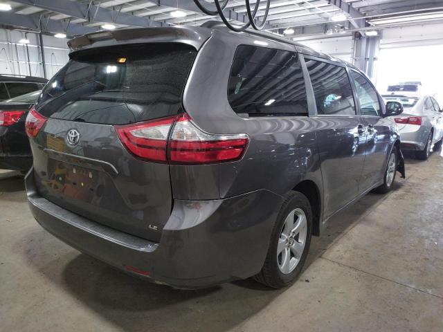 Photo 4 from auction – 2018 TOYOTA SIENNA LE with VIN 5TDKZ3DC3JS953255