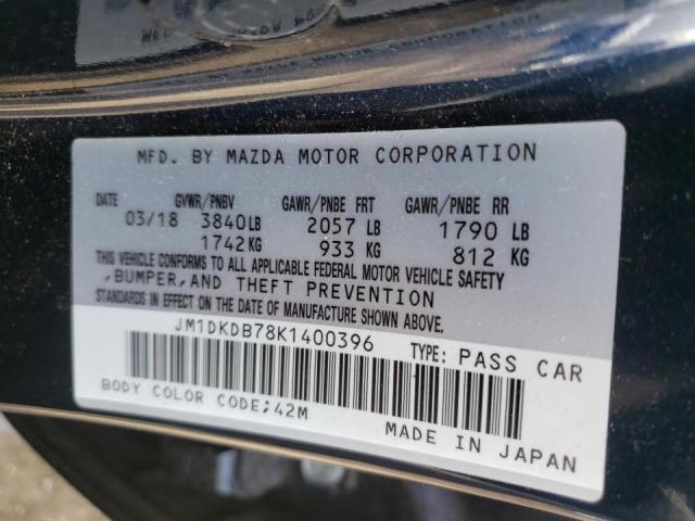 Photo 10 from auction – 2019 MAZDA CX-3 SPORT with VIN JM1DKDB78K1400396