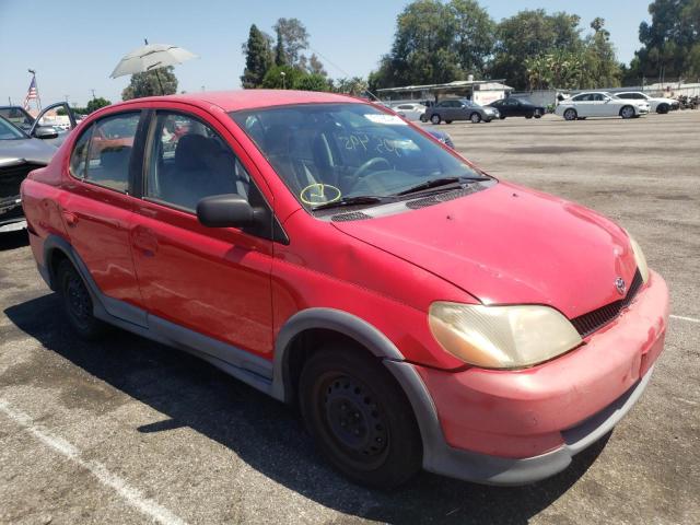 TOYOTA ECHO 2001 with VIN JTDBT123X10113050 - Photo from auction