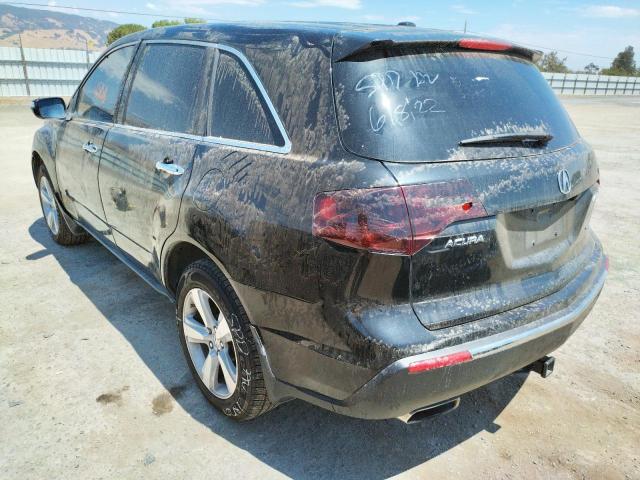 Photo 3 from auction – 2011 ACURA MDX TECHNO with VIN 2HNYD2H48BH504685