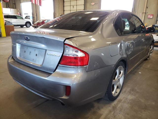 Photo 4 from auction – 2008 SUBARU LEGACY 2.5 with VIN 4S3BL616987204367