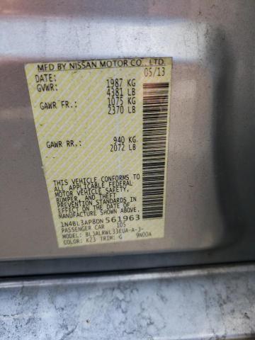 Photo 10 from auction – 2013 NISSAN ALTIMA 3.5 with VIN 1N4BL3AP8DN561963