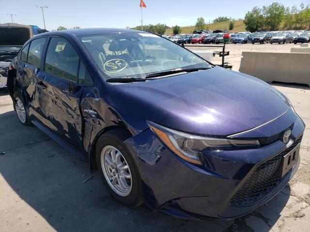 Photo 1 from auction – 2020 TOYOTA COROLLA LE with VIN JTDEBRBE5LJ027691